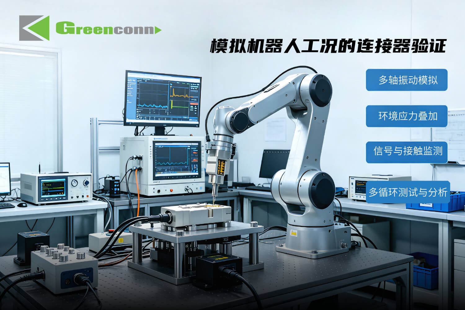 面向机器人动态工况的连接器验证方法