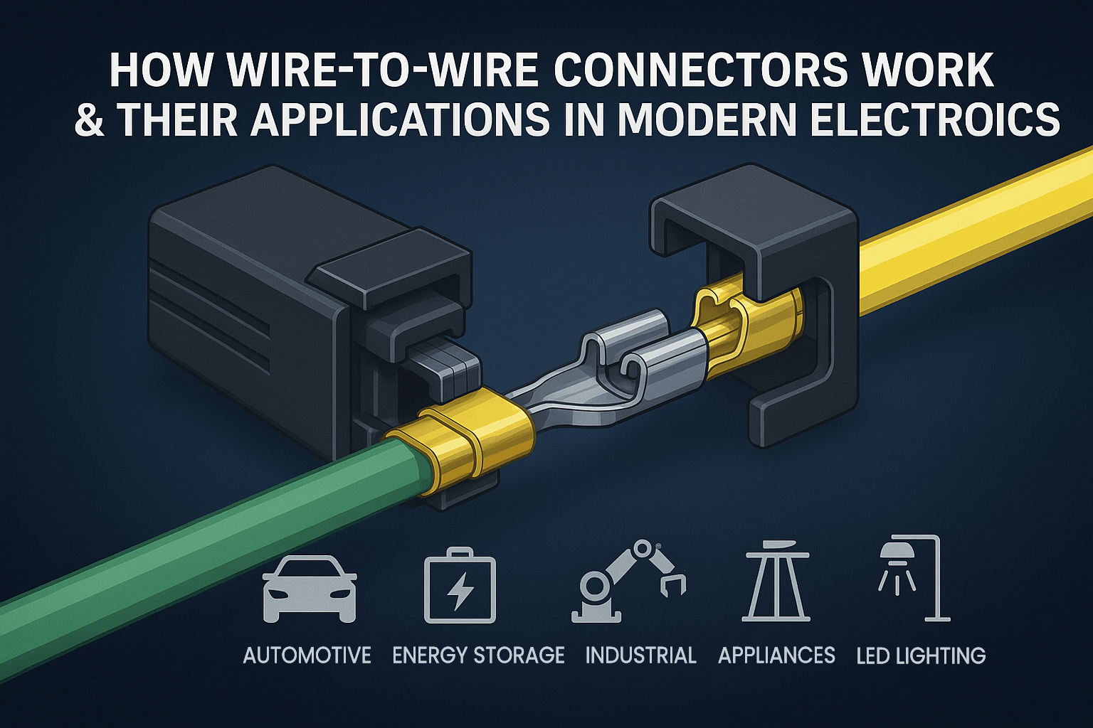 线对线连接器的工作原理与常见应用